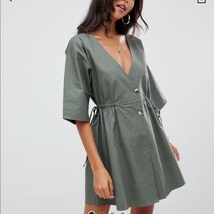 NWT asos wrap dress